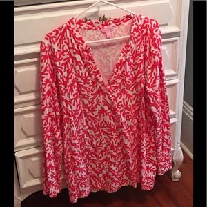 XL Lilly Pulitzer terry top
